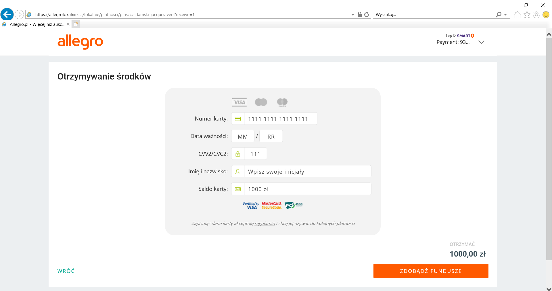 Oszustwa na kupujcego 6