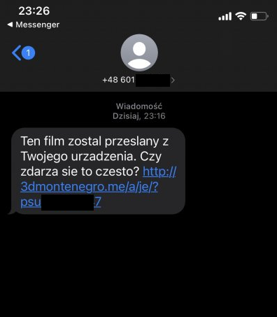 Oszustwa sms 1